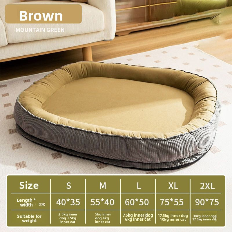Removable Washable Pet Bed