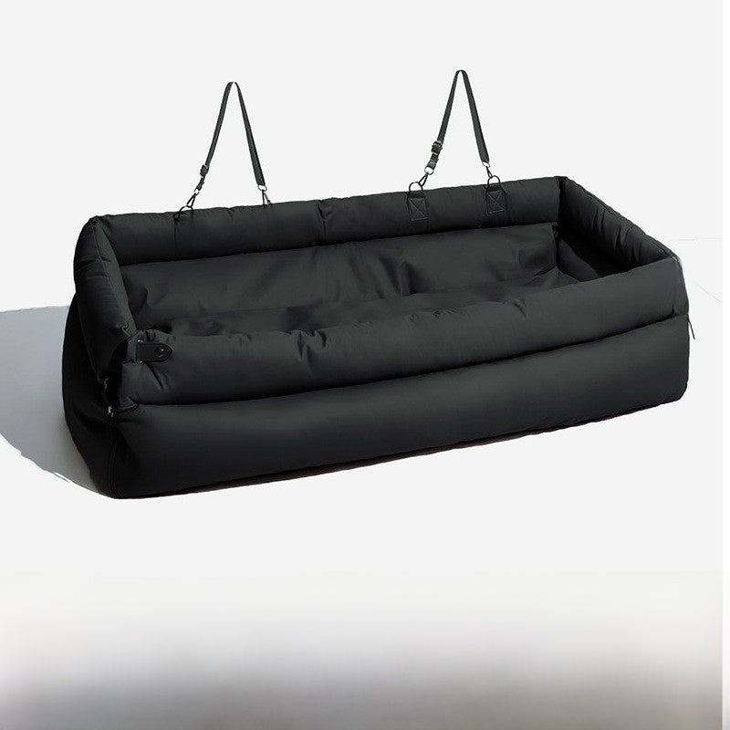 Removable Washable Pet Car Bed for Cats and Dogs
