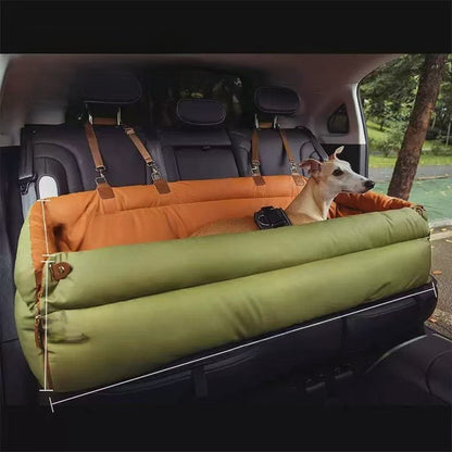 Removable Washable Pet Car Bed for Cats and Dogs
