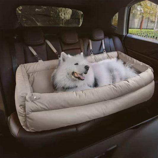 Removable Washable Pet Car Bed for Cats and Dogs