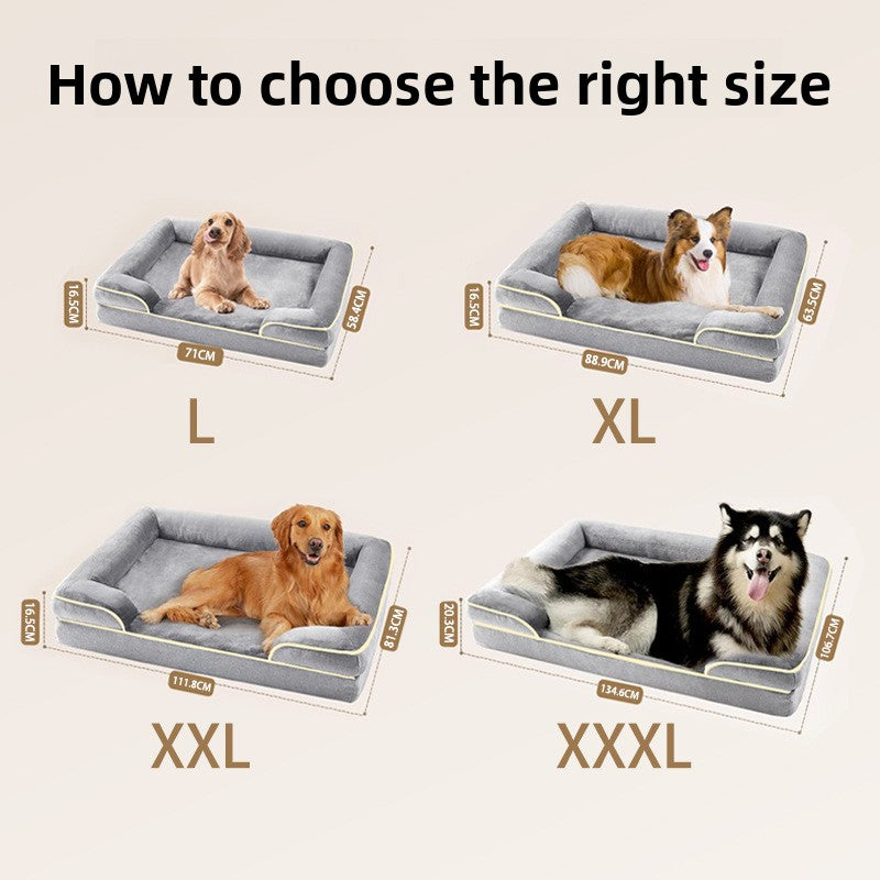 Removable Washable Pet Sofa Bed