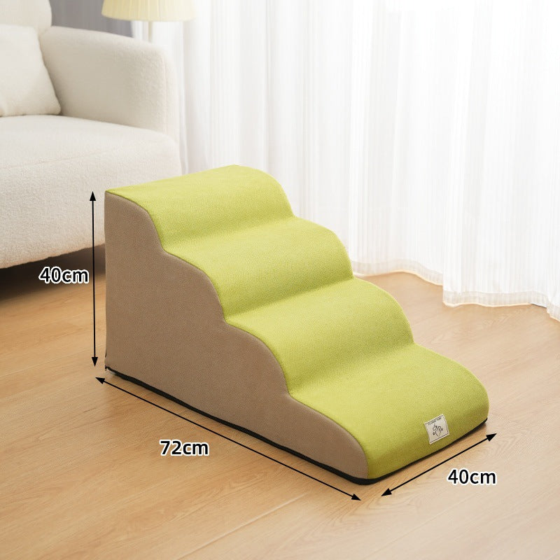 Removable Washable Pet Stairs Non-Slip Dog Bed Steps
