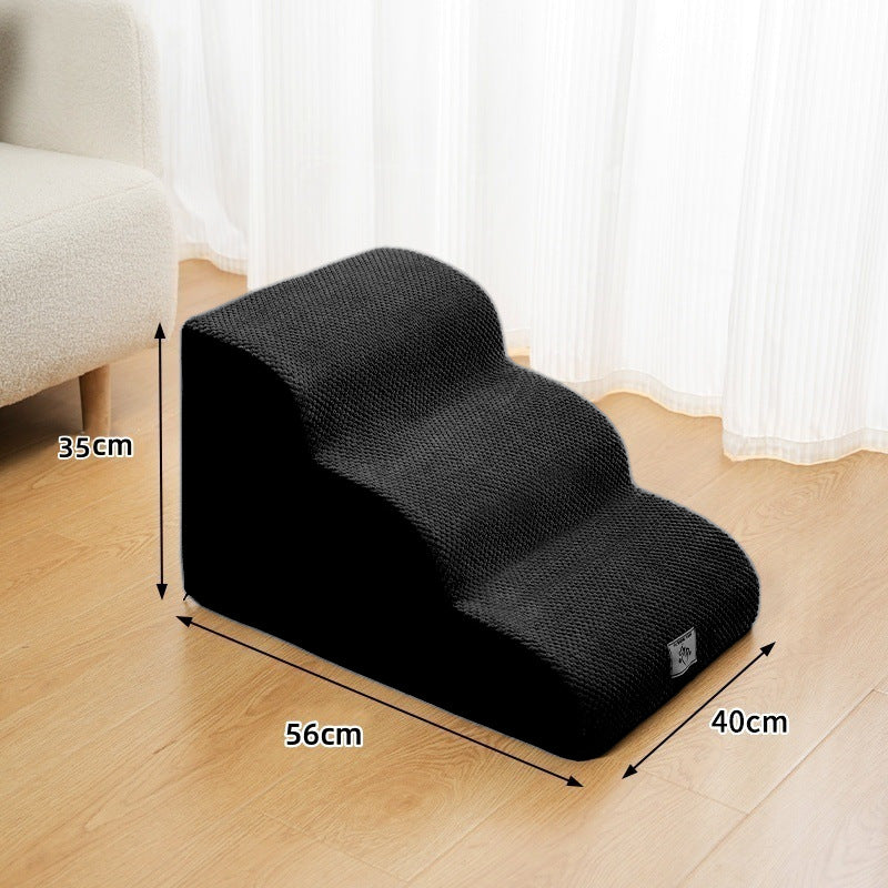 Removable Washable Pet Stairs Non-Slip Dog Bed Steps