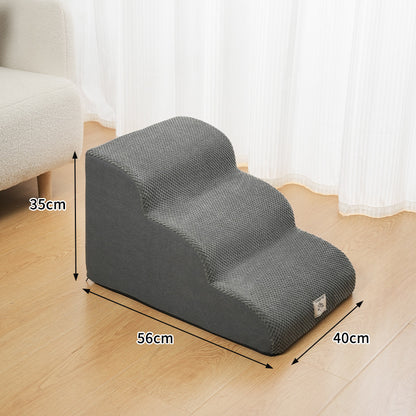 Removable Washable Pet Stairs Non-Slip Dog Bed Steps