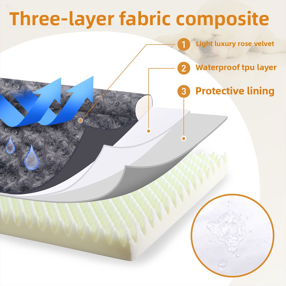 Removable Washable U-Shape Pet Sofa Bed