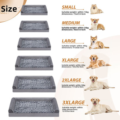 Removable Washable U-Shape Pet Sofa Bed