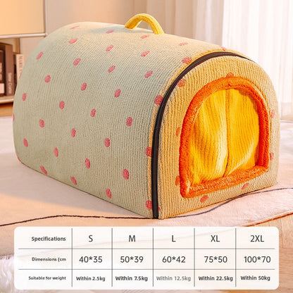 Removable Washable Warm Pet Nest for Cats and Dogs