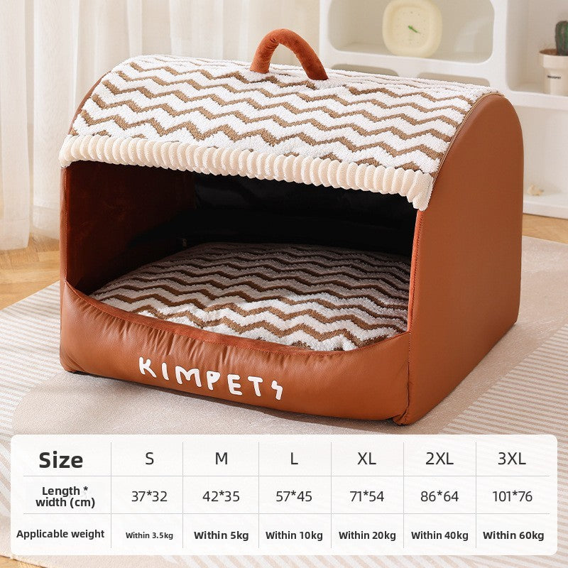 Removable Washable Warm Pet Nest for Cats and Dogs