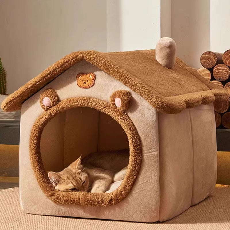 Removable Washable Winter Warm Pet Kennel