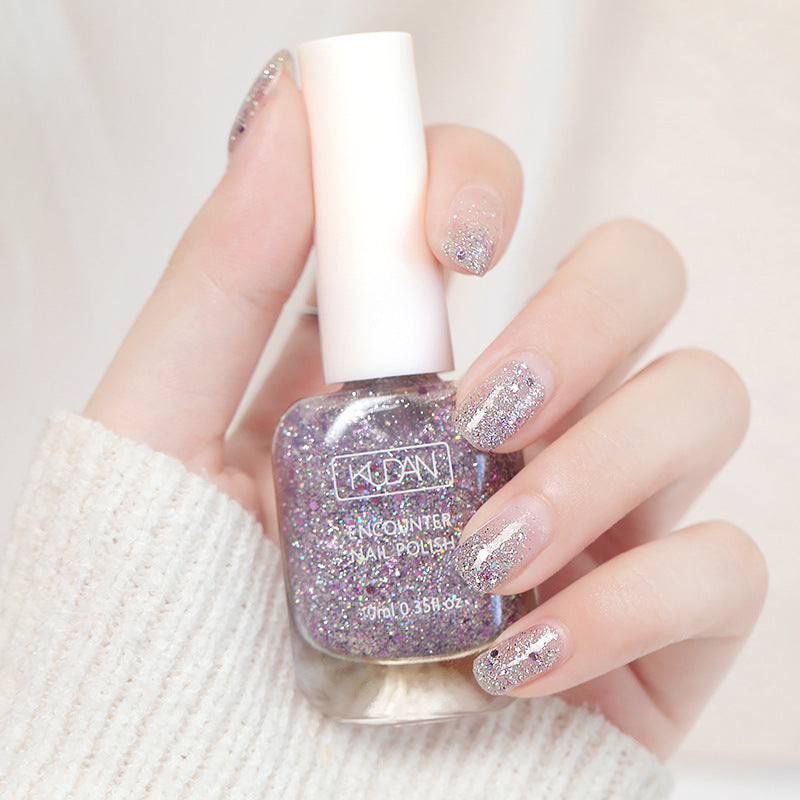 Removable water-based nail polish