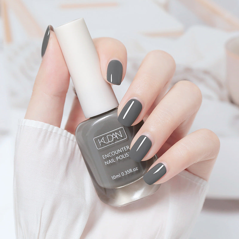 Removable water-based nail polish