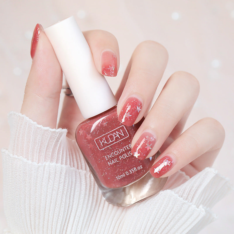 Removable water-based nail polish