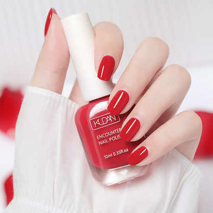 Removable water-based nail polish