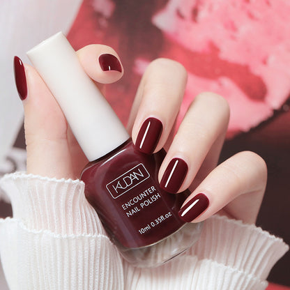 Removable water-based nail polish
