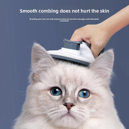 Remove loose hairs with a comb.