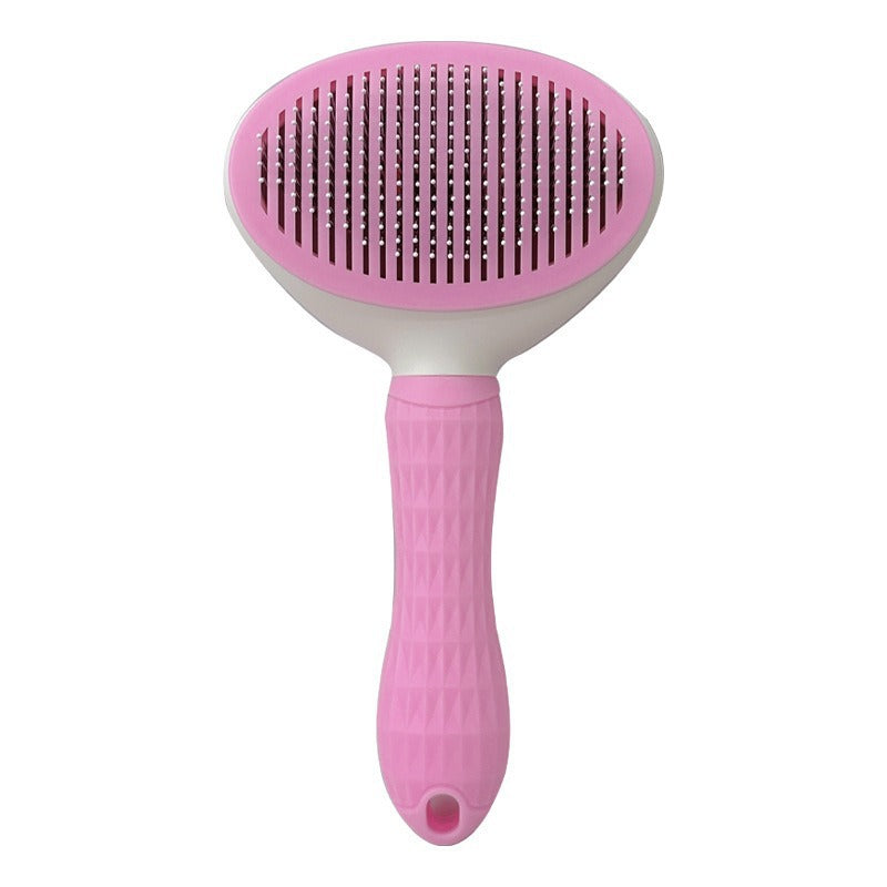 Remove loose hairs with a comb.