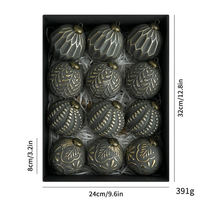Renaissance-style Christmas ball decoration