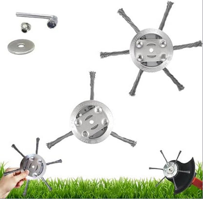 Replace the head metal herbicide blade