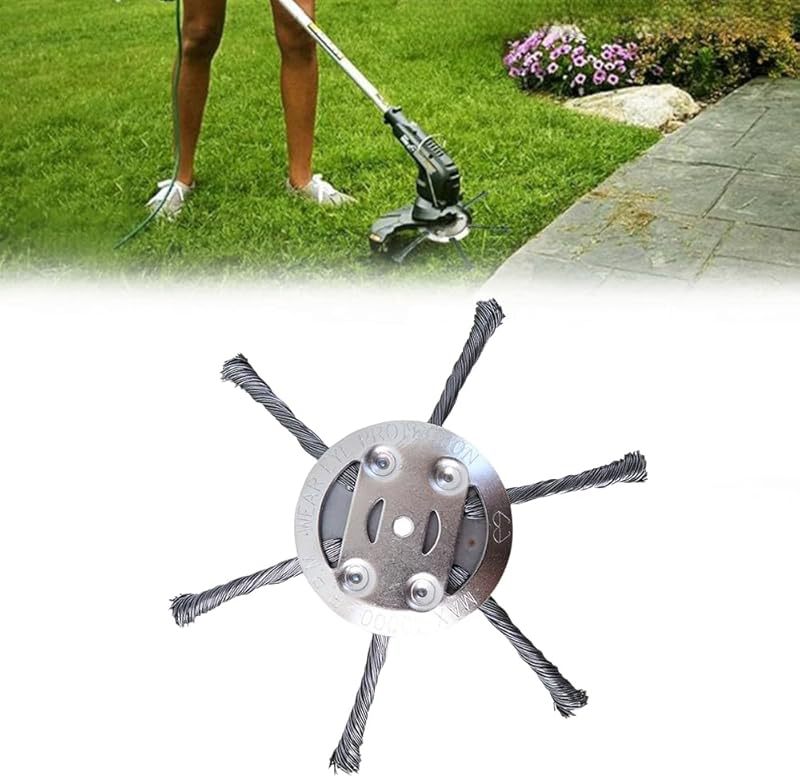 Replace the head metal herbicide blade