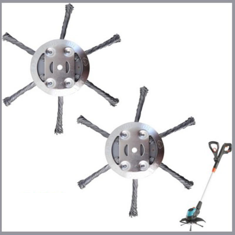 Replace the head metal herbicide blade