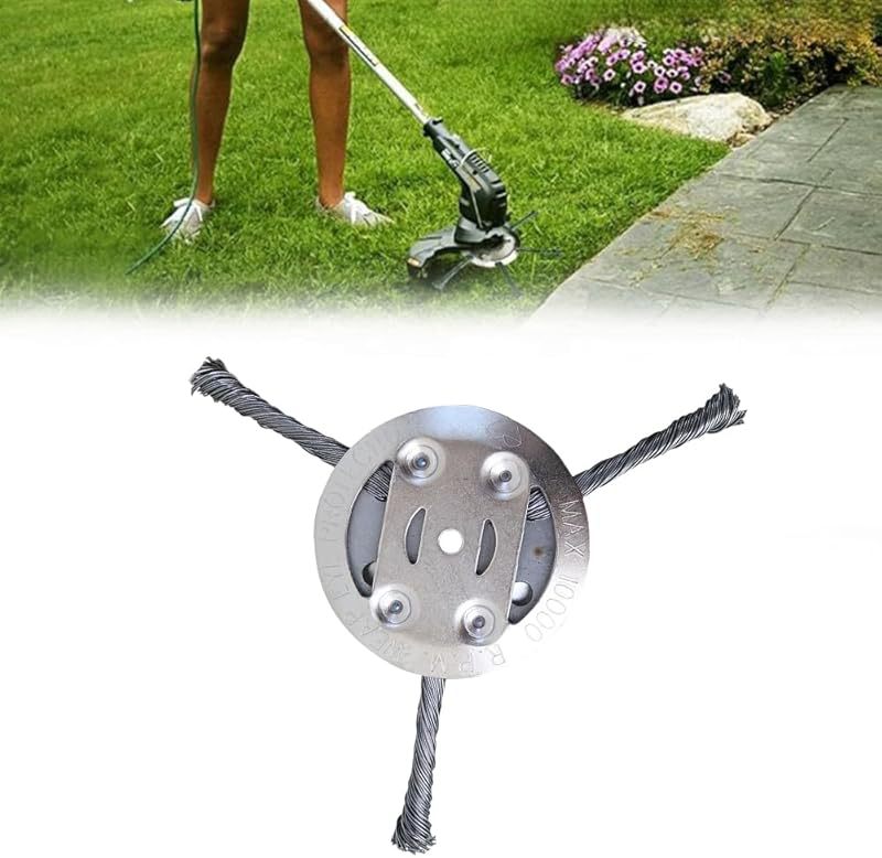 Replace the head metal herbicide blade