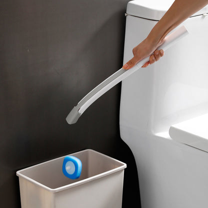 Replaceable Disposable Toilet Brush Set