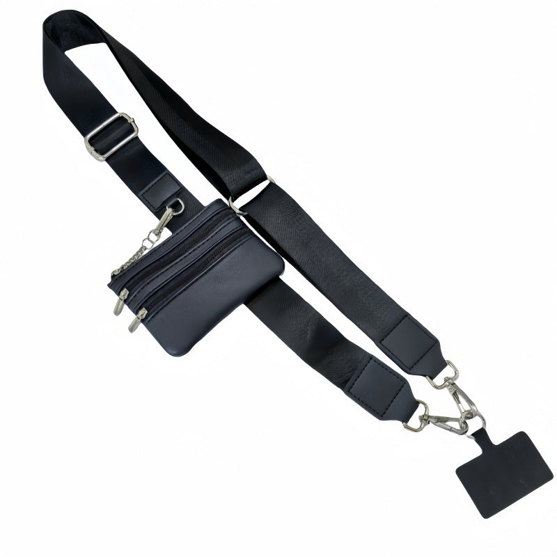 Replaceable Phone Strap with Coin Purse