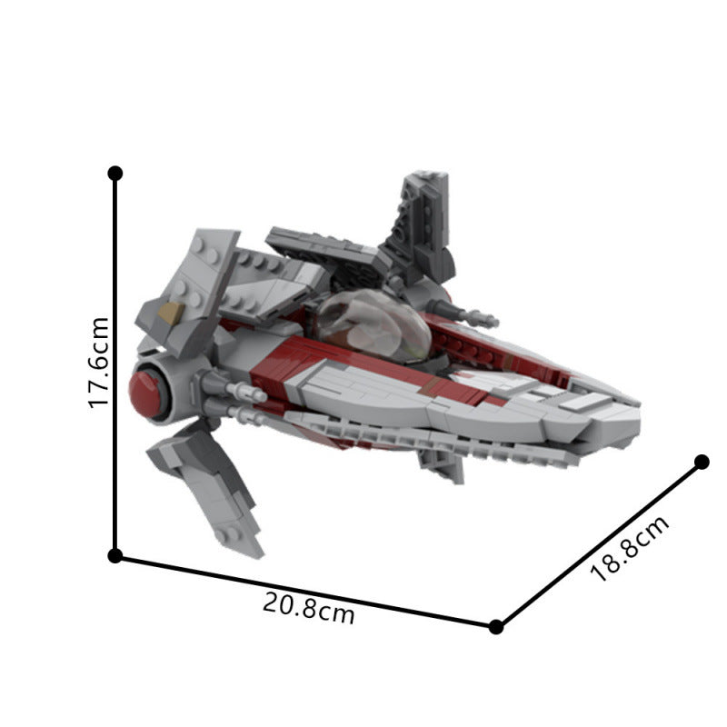 Republic Empire V-wing Starfighter Building Blocks
