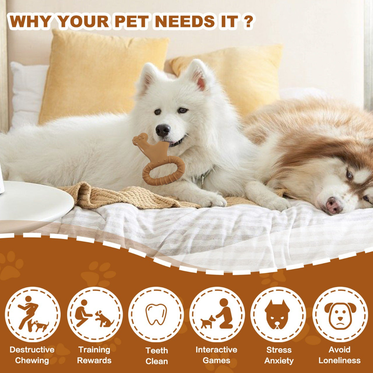Resilient Chewing Toy
