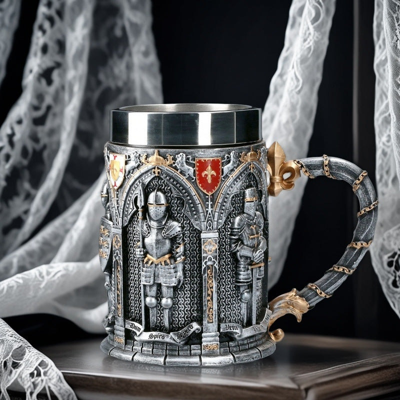 resin beer mug