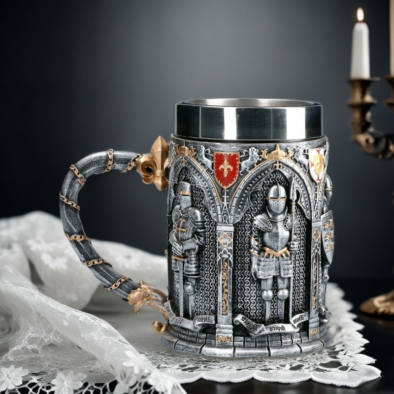 resin beer mug