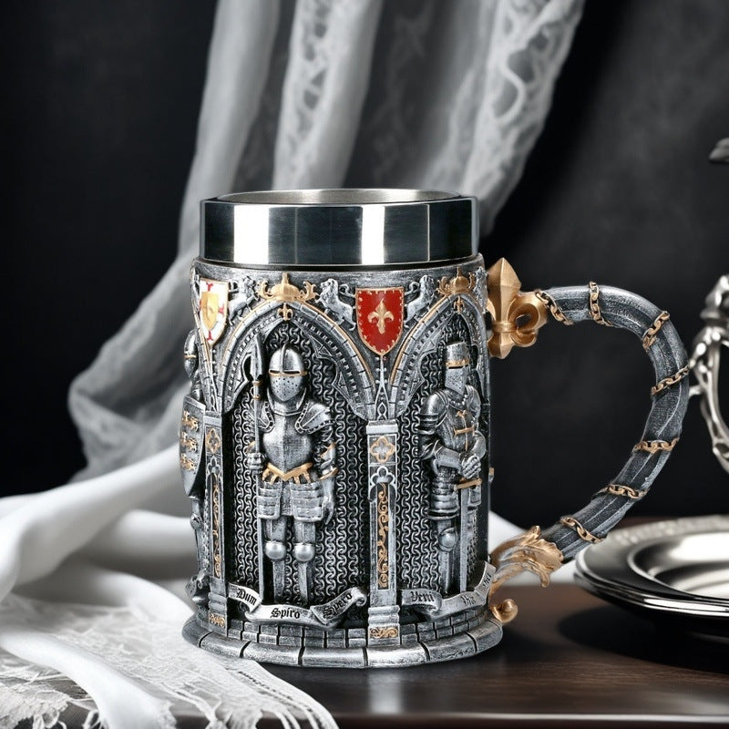 resin beer mug
