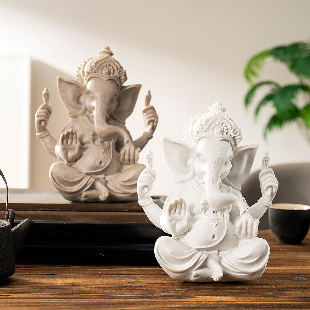 Resin decorative statue