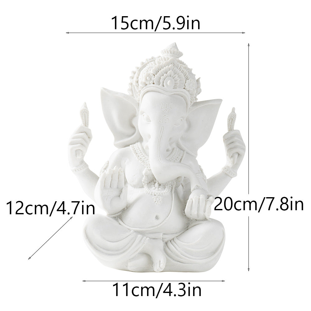 Resin decorative statue
