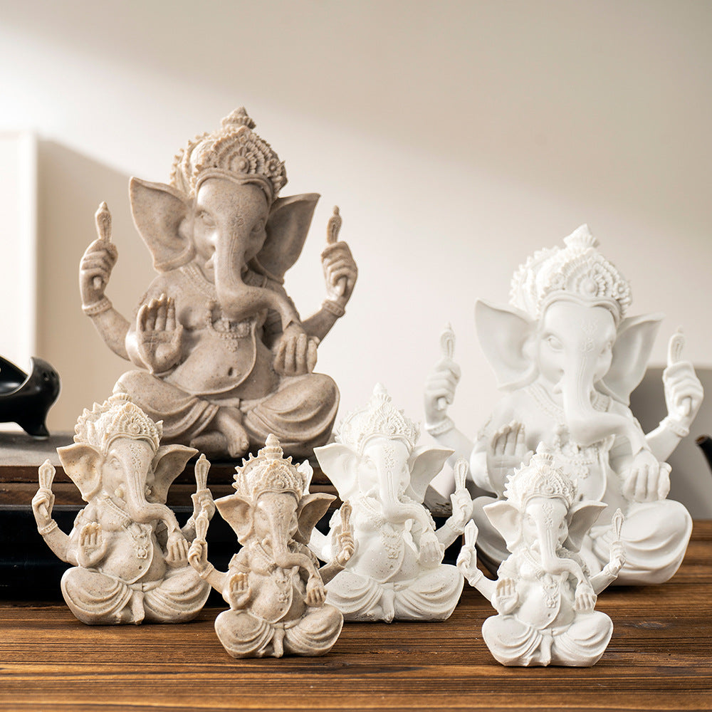 Resin decorative statue