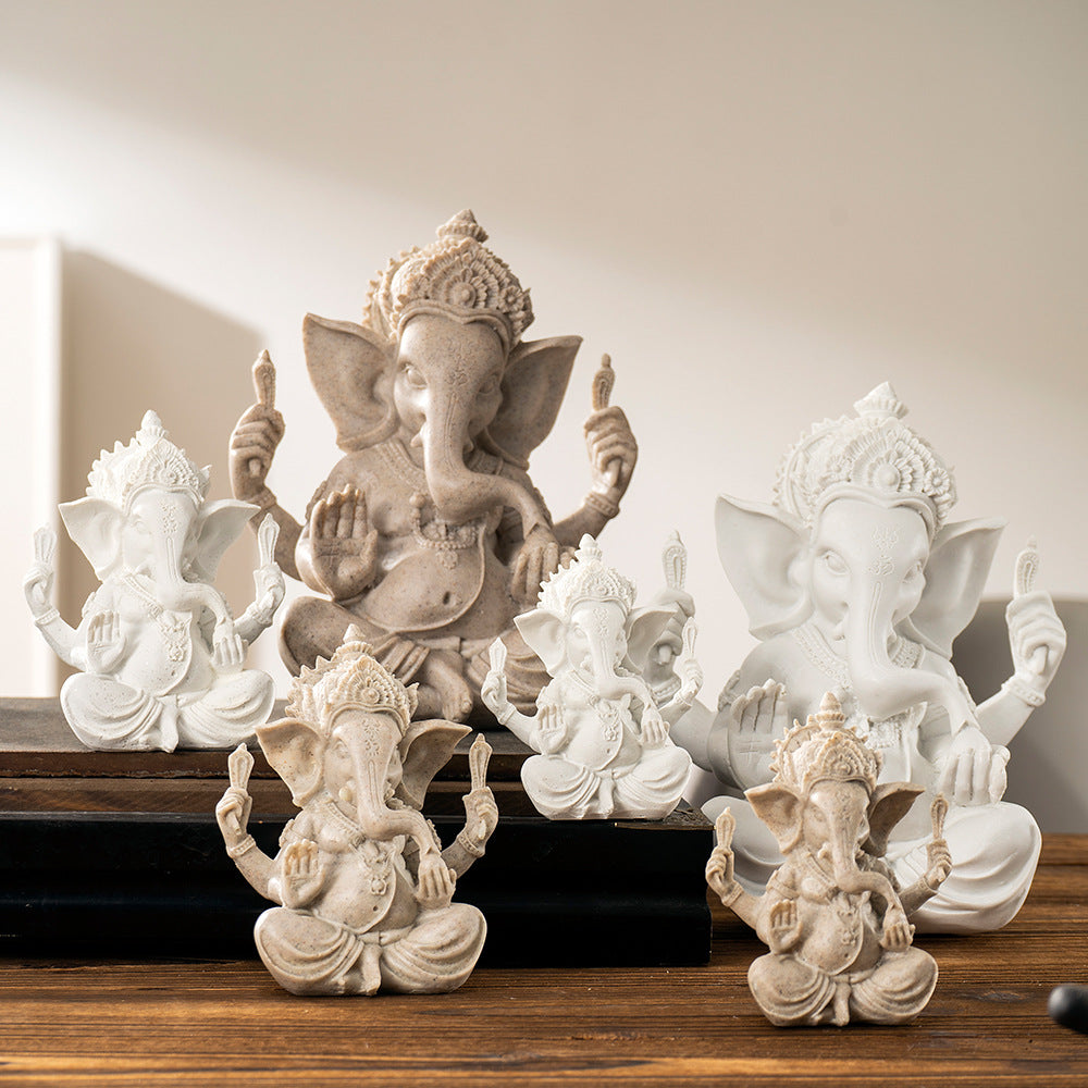 Resin decorative statue