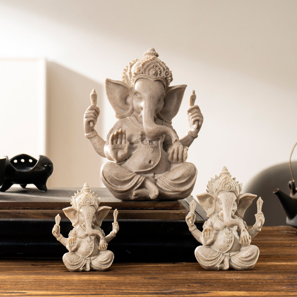 Resin decorative statue