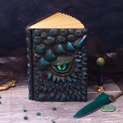Resin Dragon Book Resin Ornaments