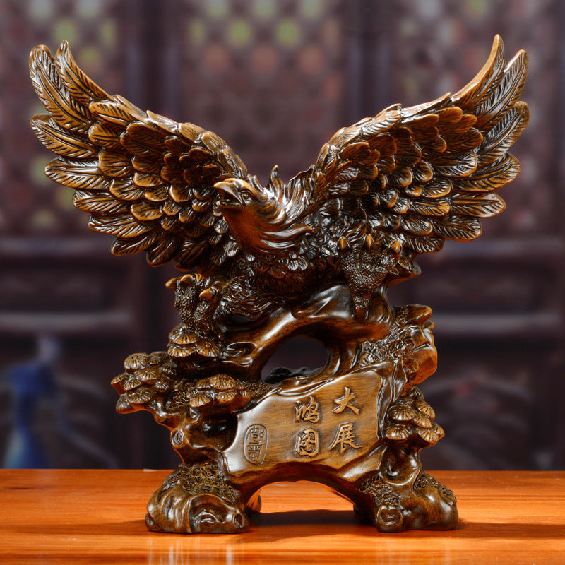 Resin Eagle Sculpture