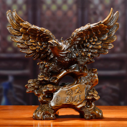 Resin Eagle Sculpture