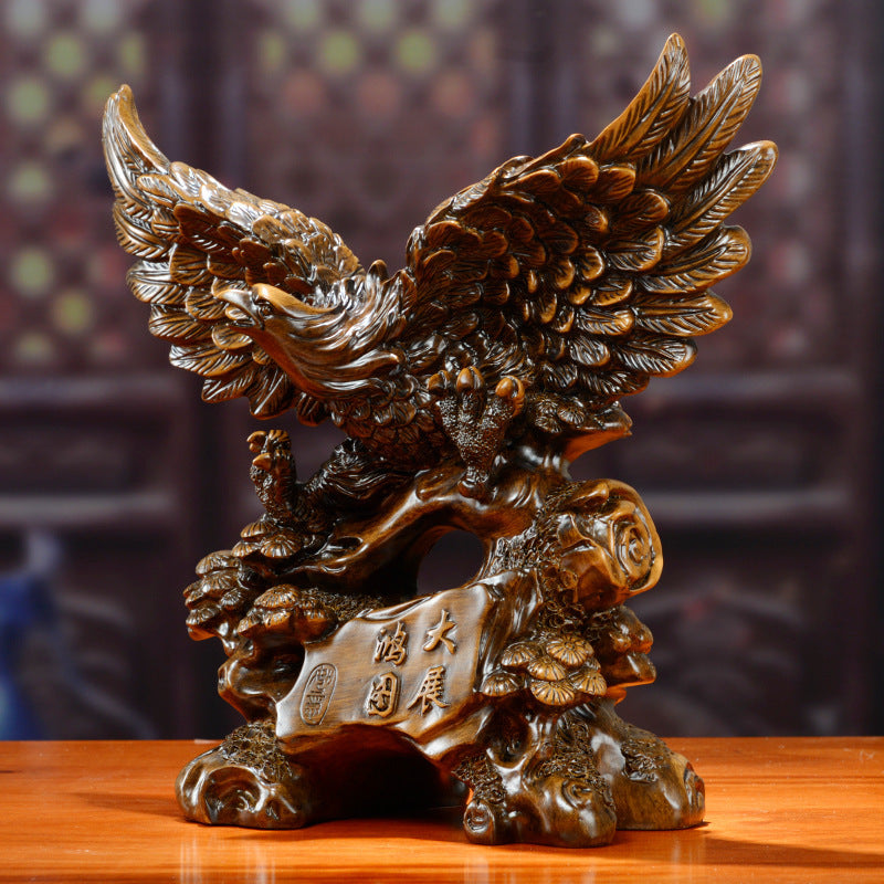 Resin Eagle Sculpture