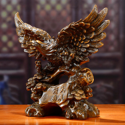 Resin Eagle Sculpture