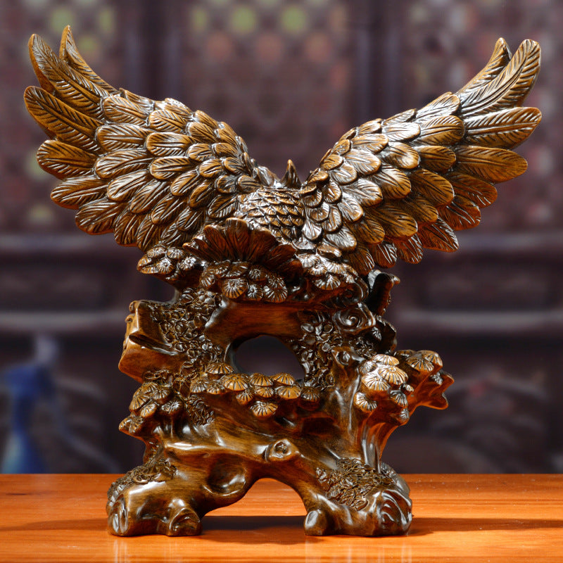 Resin Eagle Sculpture
