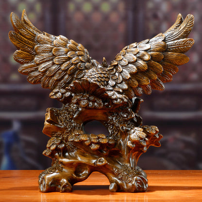 Resin Eagle Sculpture