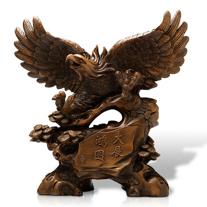 Resin Eagle Sculpture