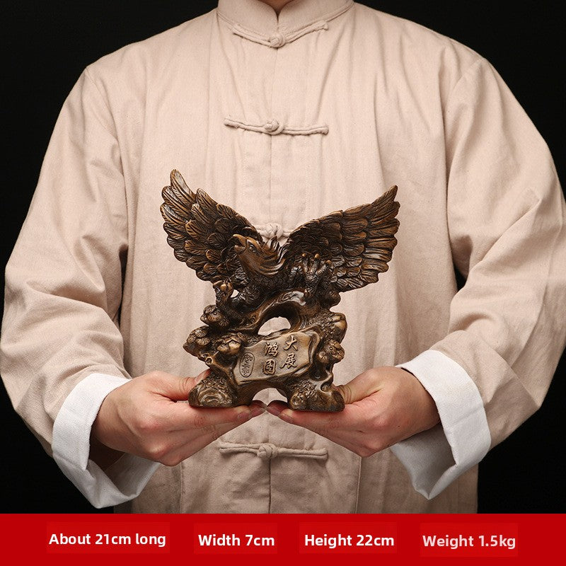 Resin Eagle Sculpture