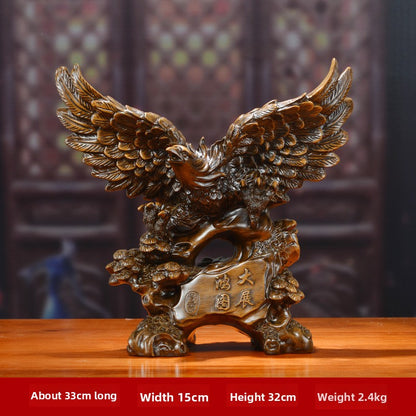 Resin Eagle Sculpture