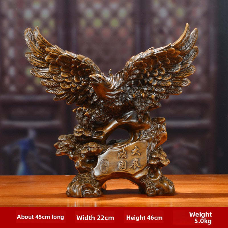 Resin Eagle Sculpture