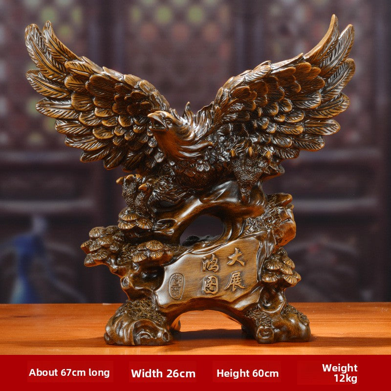 Resin Eagle Sculpture
