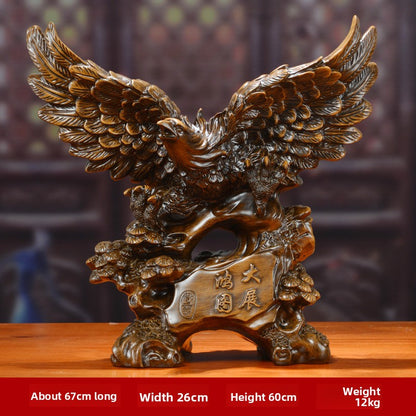 Resin Eagle Sculpture